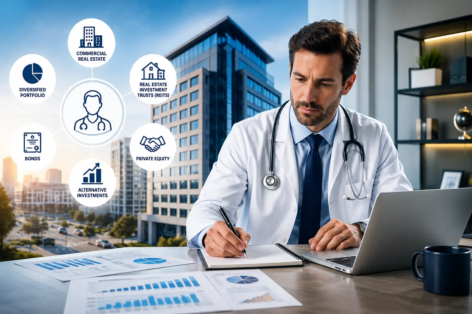 How Physicians Can Diversify Beyond Stocks and Retirement Accounts